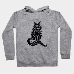 Black kitty Hoodie